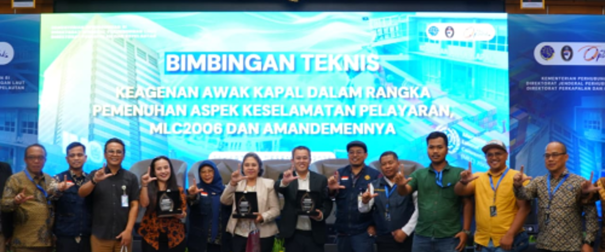 DJPL Perkuat Implementasi MLC 2006 dan Perlindungan Pelaut Indonesia